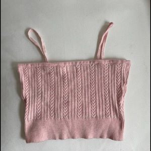 COTTON ON pink knit top